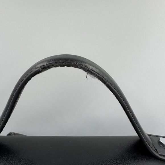 BOSTANTEN Black Genuine Leather Backpack Purse - Picture 2 of 9